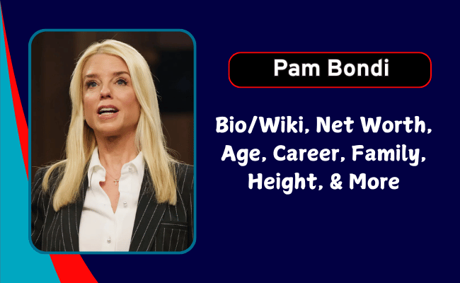 Pam Bondi Net Worth